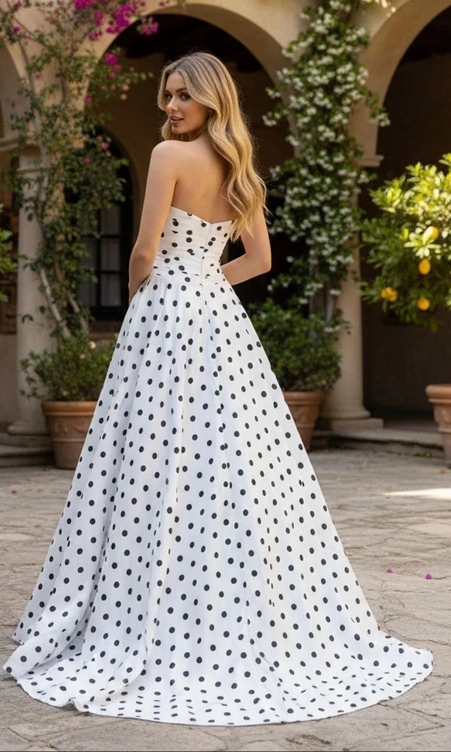 Chic A-Line Sweetheart Strapless Satin Floor Length Prom Dress