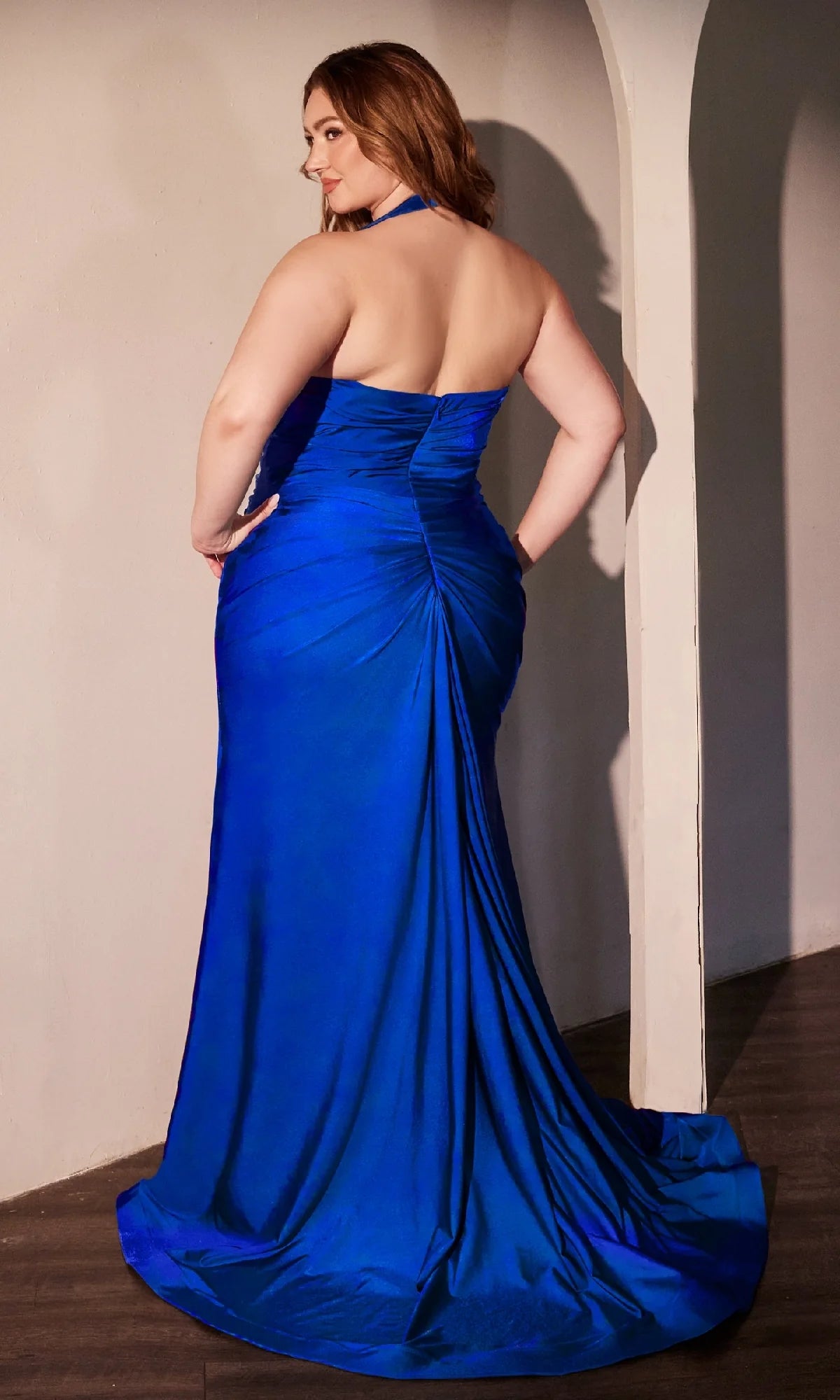 Elegant Sheath Sweetheart Sleeveless Satin Floor Length Plus Size Prom Dress
