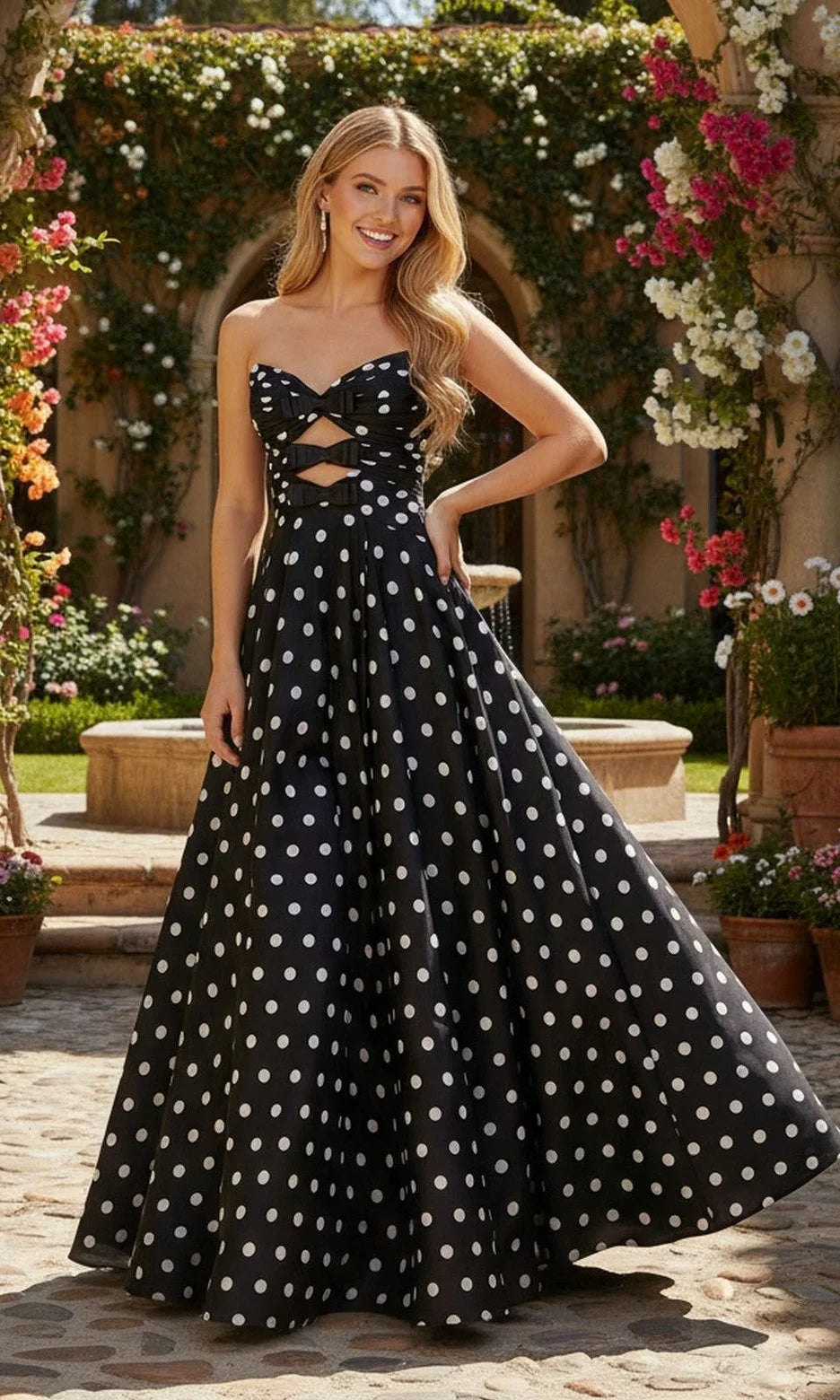 Chic A-Line Sweetheart Strapless Satin Floor Length Prom Dress