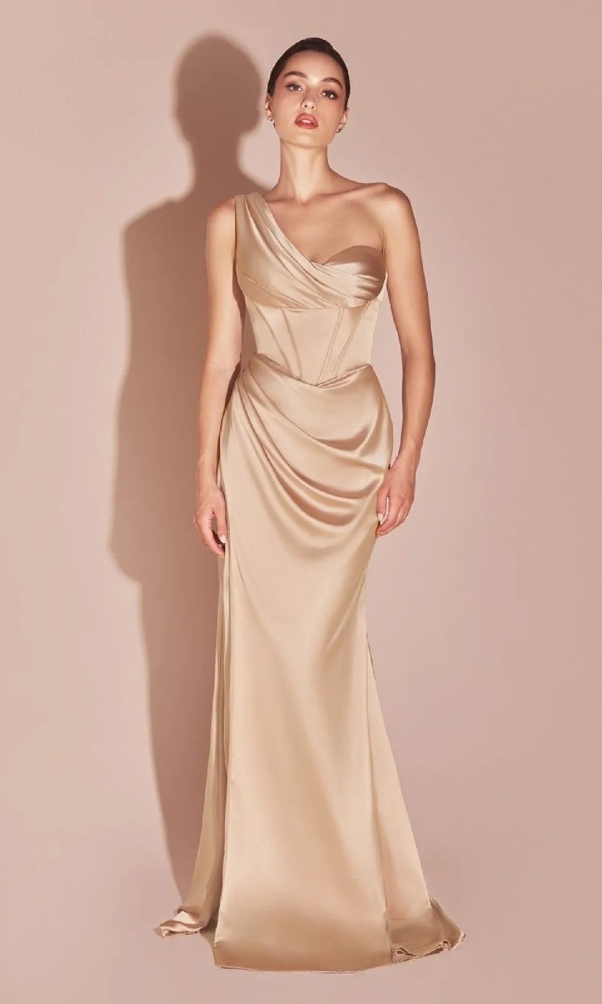 Romantic Sheath Sweetheart Off Shoulder Satin Floor Length Prom Dress