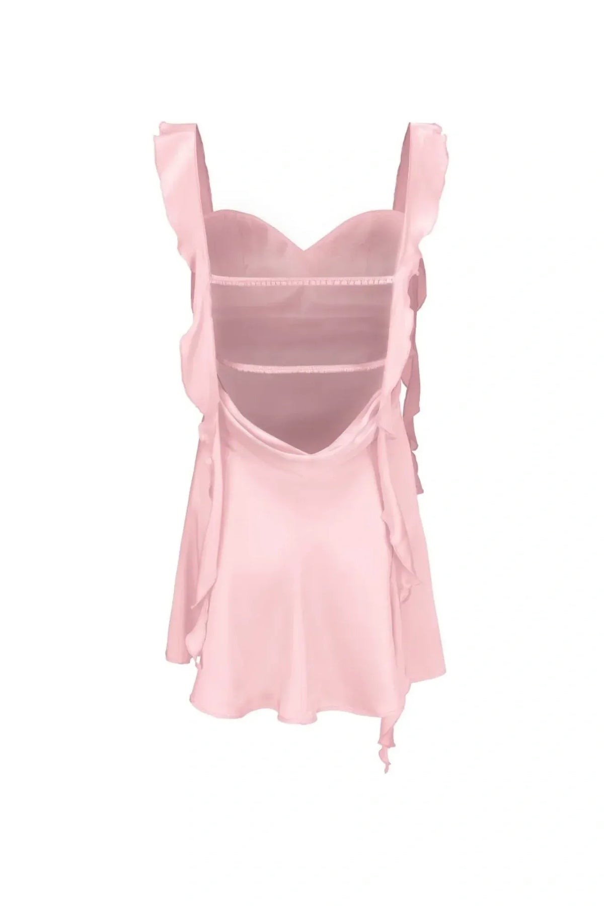Charming Sheath Sweetheart Sleeveless Backless Asymmetric Mini Pink Homecoming Dress