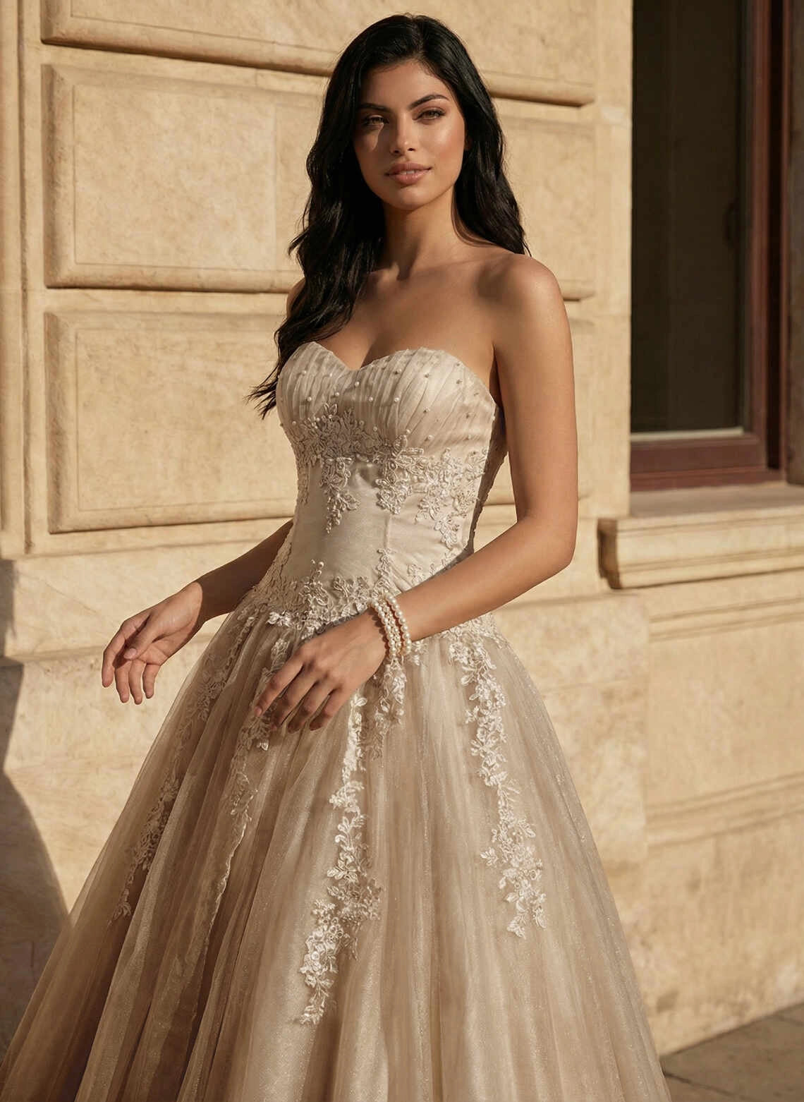 Romantic Ball Gown Sweetheart Sleeveless Tulle Floor Length Plus Size Prom Dress