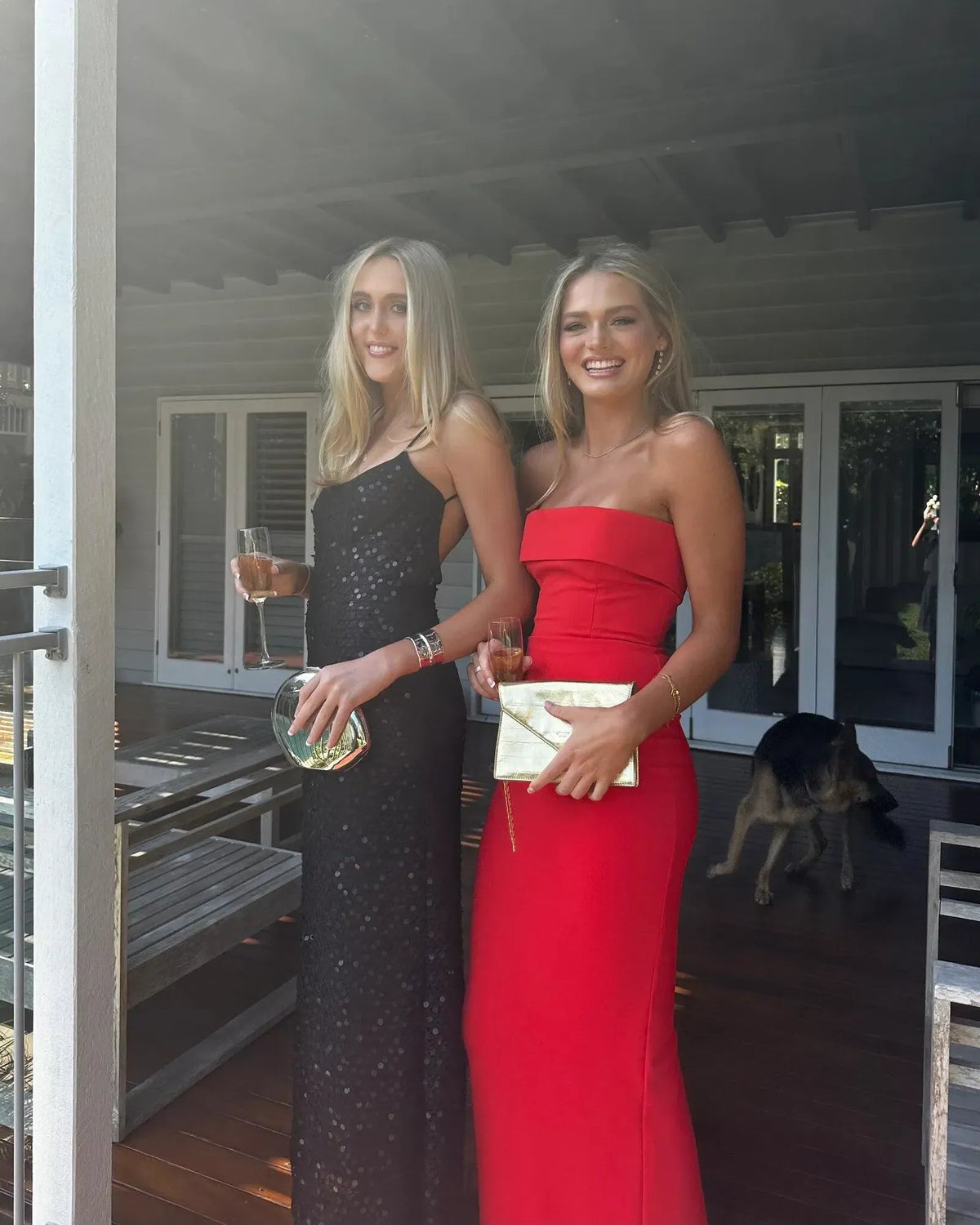 Sleek Sheath Straight Neck Strapless Straight Back Maxi Evening Dress