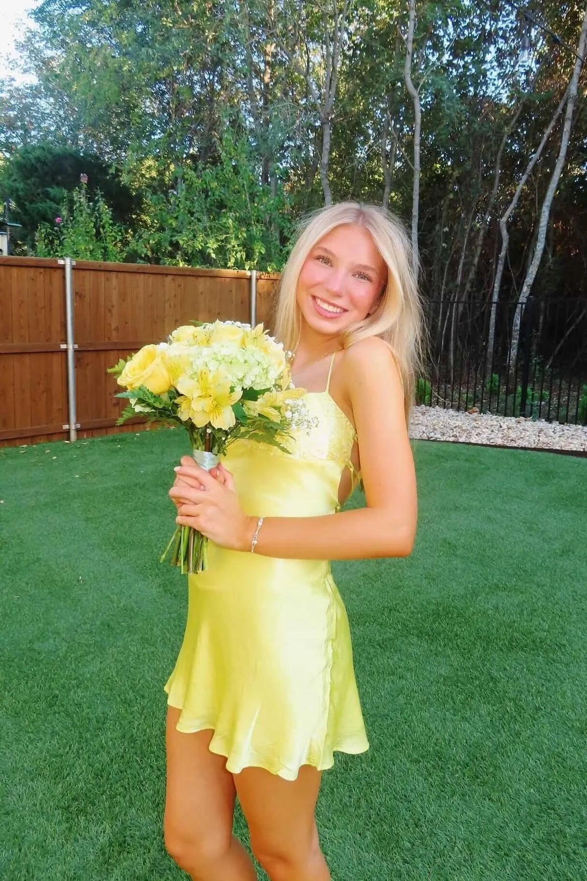 Radiant Sheath Sweetheart Halter Lace Up Back Mini Homecoming Dress